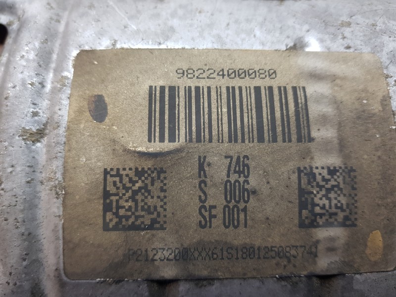 Recambio de filtro de particulas para peugeot 308 sw allure referencia OEM IAM 9822400080 K746 S006