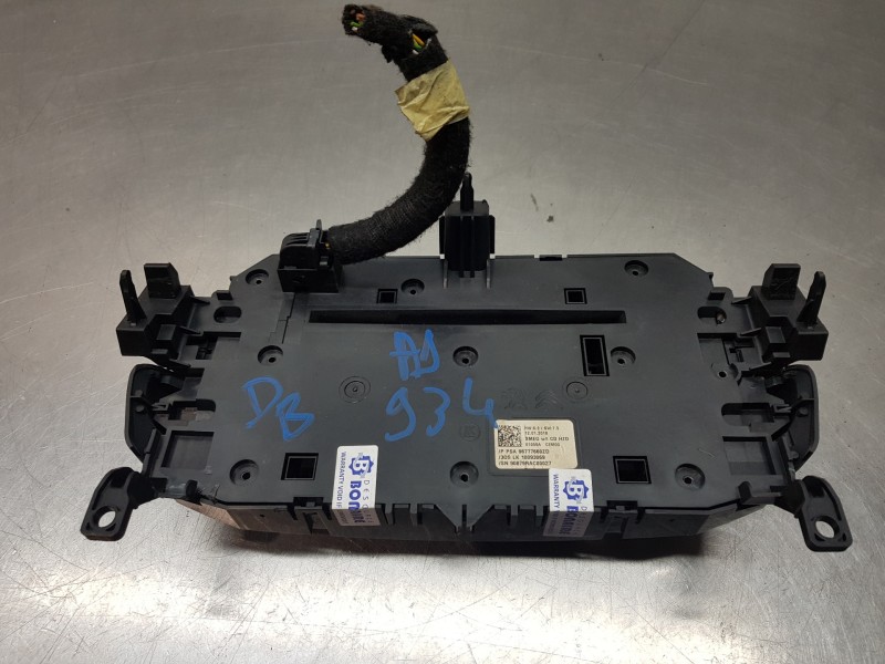 Recambio de mando climatizador para peugeot 308 sw allure referencia OEM IAM 96777660ZD  