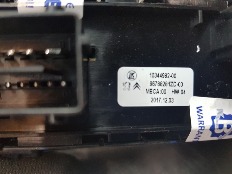 Recambio de mando elevalunas delantero izquierdo para peugeot 308 sw allure referencia OEM IAM 96788281ZD  
