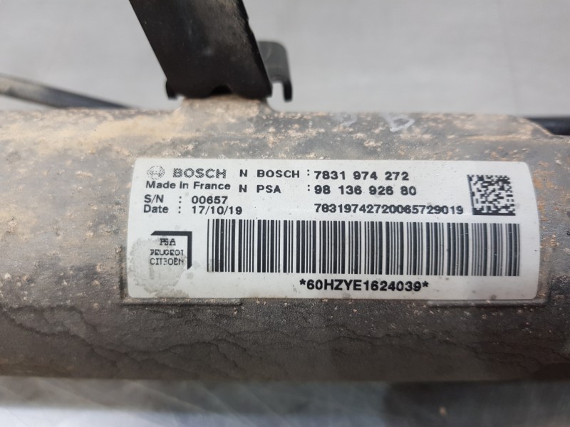 Recambio de cremallera direccion para peugeot expert combi bluehdi referencia OEM IAM 9813692680 9813682680 