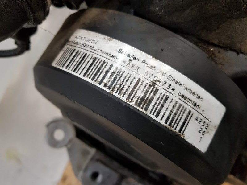 Recambio de motor completo para seat leon (1m1) signa referencia OEM IAM AXR 38100104AX  Recambio de motor completo para seat leon (1m1) signa referencia OEM IAM AXR 38100104AX