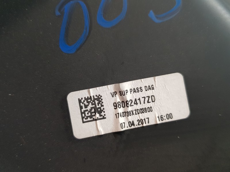 Recambio de guantera para peugeot expert furgón pro bluehdi referencia OEM IAM 98082417ZD   Recambio de guantera para peugeot expert furgón pro bluehdi referencia OEM IAM 98082417ZD