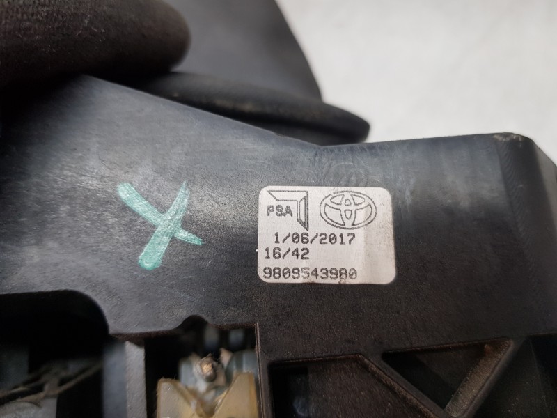 Recambio de palanca cambio para peugeot expert furgón pro bluehdi referencia OEM IAM 9809543980  