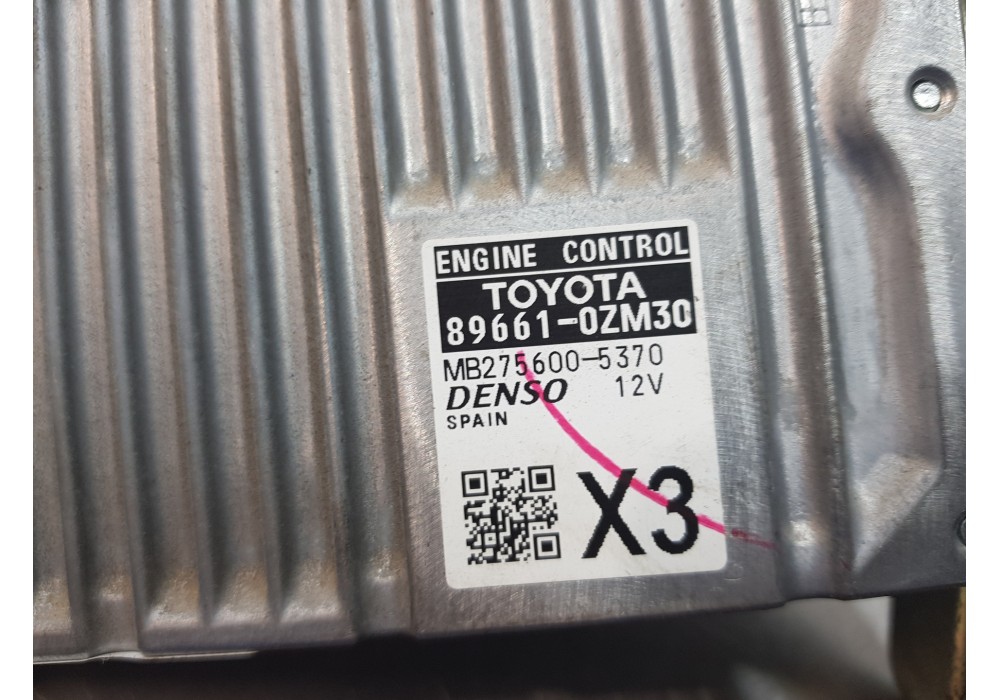 Recambio de centralita motor uce para toyota auris touring sports (e18) bisiness referencia OEM IAM 896610ZM30 MB2756005370 