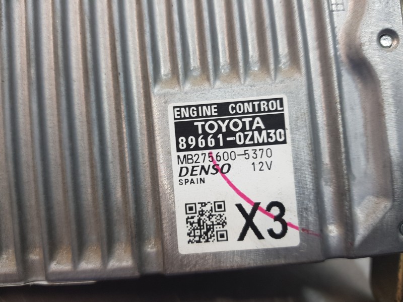Recambio de centralita motor uce para toyota auris touring sports (e18) bisiness referencia OEM IAM 896610ZM30 MB2756005370 