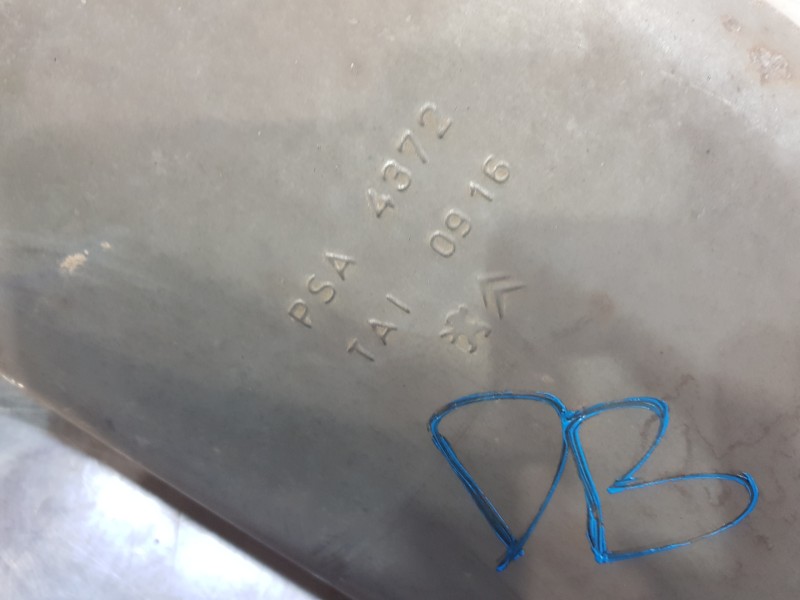 Recambio de silenciador trasero para peugeot 508 sw gt line referencia OEM IAM 1608396080 4372 