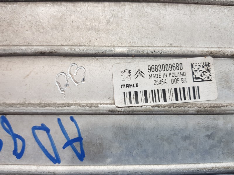 Recambio de intercooler para peugeot 508 sw gt line referencia OEM IAM 0384N4 9683009680 