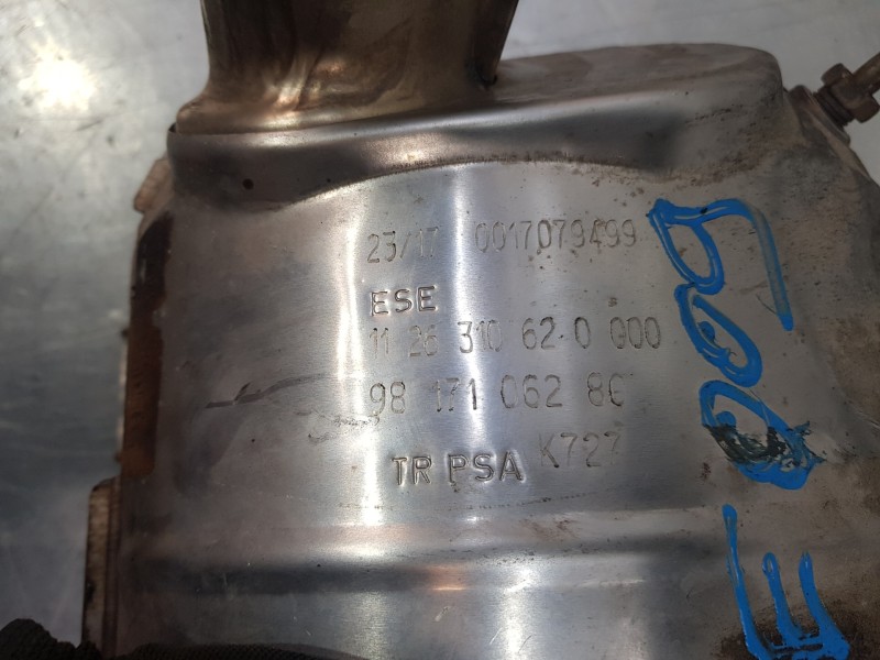 Recambio de catalizador para peugeot expert furgón pro bluehdi referencia OEM IAM 9817106280 K727  Recambio de catalizador para peugeot expert furgón pro bluehdi referencia OEM IAM 9817106280 K727