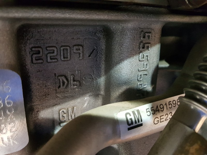 Recambio de motor completo para opel astra k sports tourer dynamic start/stop referencia OEM IAM B16DTR   Recambio de motor completo para opel astra k sports tourer dynamic start/stop referencia OEM IAM B16DTR