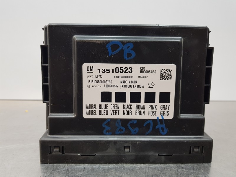 Recambio de modulo confort para opel astra k sports tourer dynamic start/stop referencia OEM IAM 13510523   Recambio de modulo confort para opel astra k sports tourer dynamic start/stop referencia OEM IAM 13510523