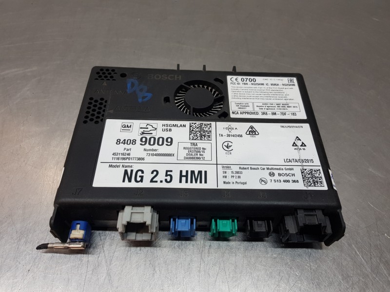 Recambio de modulo electronico para opel astra k sports tourer dynamic start/stop referencia OEM IAM 84089009   Recambio de modulo electronico para opel astra k sports tourer dynamic start/stop referencia OEM IAM 84089009