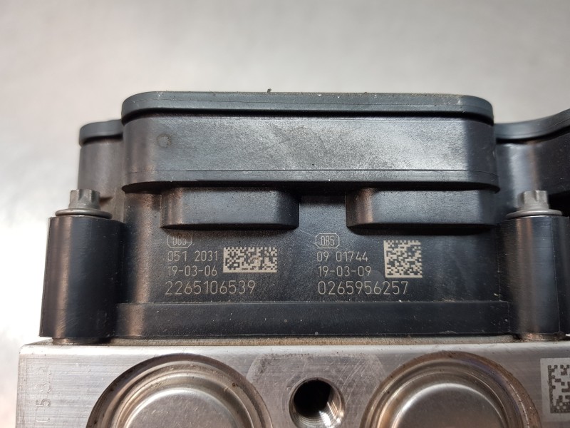 Recambio de abs para opel astra k sports tourer dynamic start/stop referencia OEM IAM 39087900 0265956257  Recambio de abs para opel astra k sports tourer dynamic start/stop referencia OEM IAM 39087900 0265956257