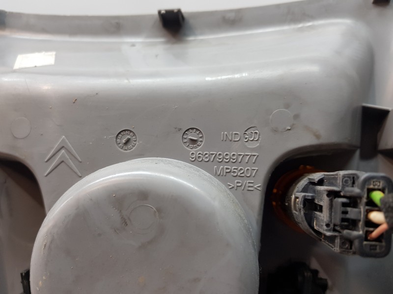 Recambio de mando elevalunas delantero izquierdo para citroen c3 pluriel exclusive referencia OEM IAM 6552ZG 9637999777 6554L7