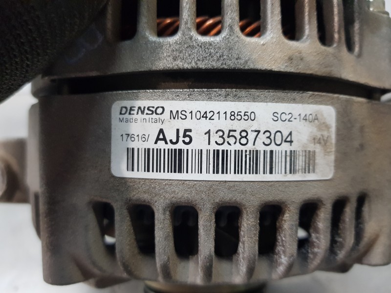 Recambio de alternador para opel astra k sports tourer dynamic start/stop referencia OEM IAM 13587304   Recambio de alternador para opel astra k sports tourer dynamic start/stop referencia OEM IAM 13587304