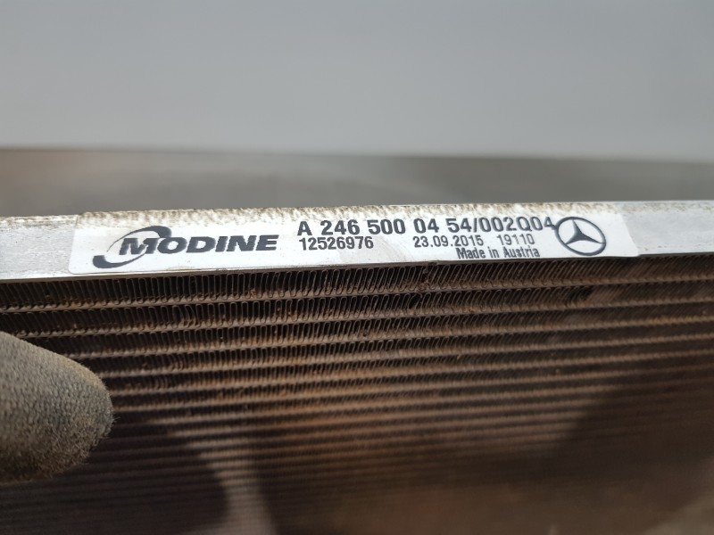 Recambio de condensador / radiador aire acondicionado para mercedes clase b (w246) style referencia OEM IAM A2465000454   Recambio de condensador / radiador aire acondicionado para mercedes clase b (w246) style referencia OEM IAM A2465000454