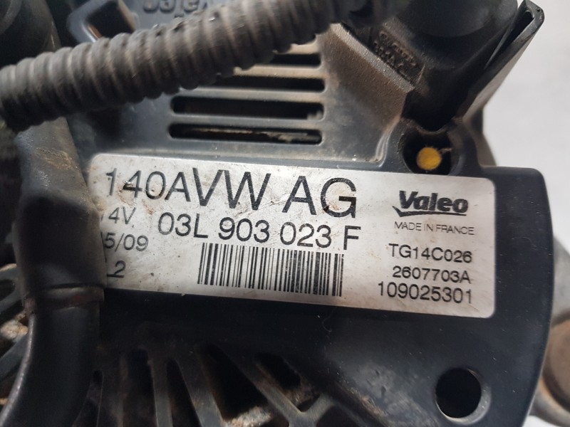 Recambio de alternador para seat altea (5p1) style referencia OEM IAM 03L903023F 2607703A 