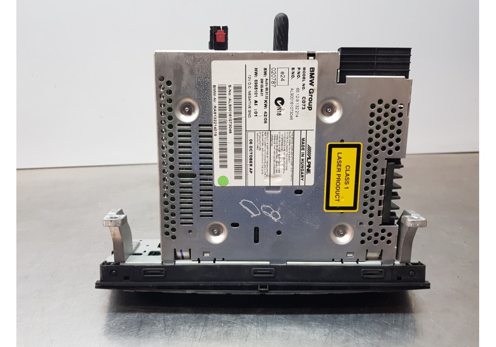 Recambio de sistema audio / radio cd para bmw serie 1 berlina (e81/e87) 116i referencia OEM IAM 65129132214 9132214 