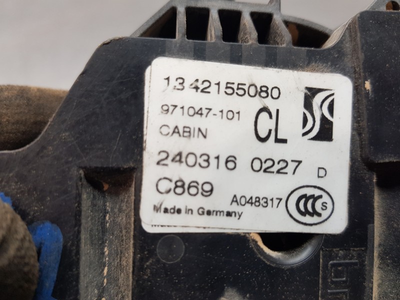 Recambio de cerradura puerta delantera izquierda para peugeot boxer combi bus referencia OEM IAM 1342155080  