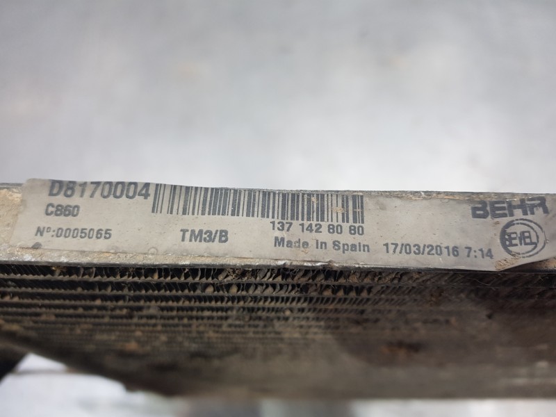 Recambio de condensador / radiador aire acondicionado para peugeot boxer combi bus referencia OEM IAM 1371428080  