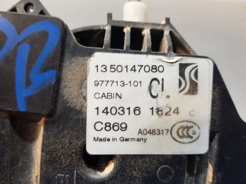 Recambio de cerradura puerta delantera derecha para peugeot boxer combi bus referencia OEM IAM 1350147080  