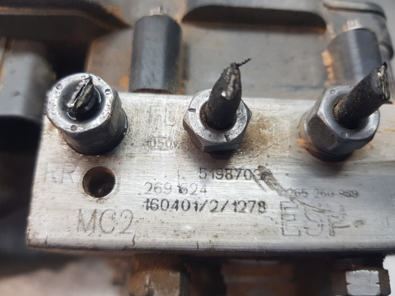 Recambio de abs para peugeot boxer combi bus referencia OEM IAM 51987033 0265260989 