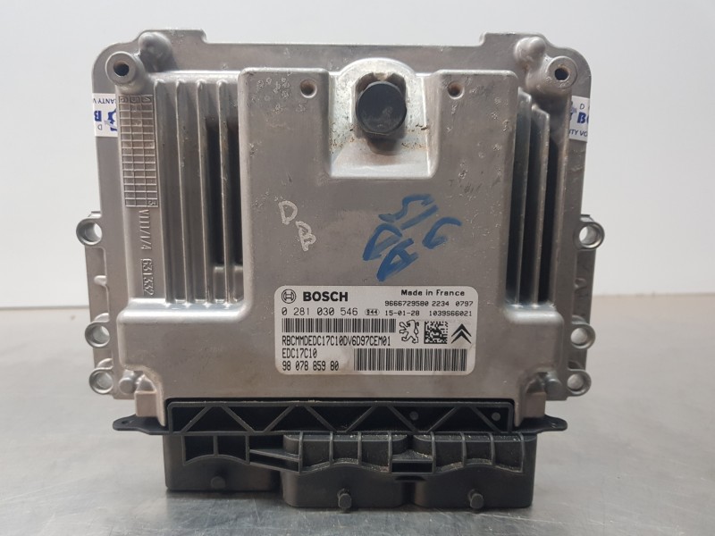 Recambio de centralita motor uce para peugeot partner kasten active referencia OEM IAM 9807885980 0281030546 9666729580 Recambio de centralita motor uce para peugeot partner kasten active referencia OEM IAM 9807885980 0281030546 9666729580