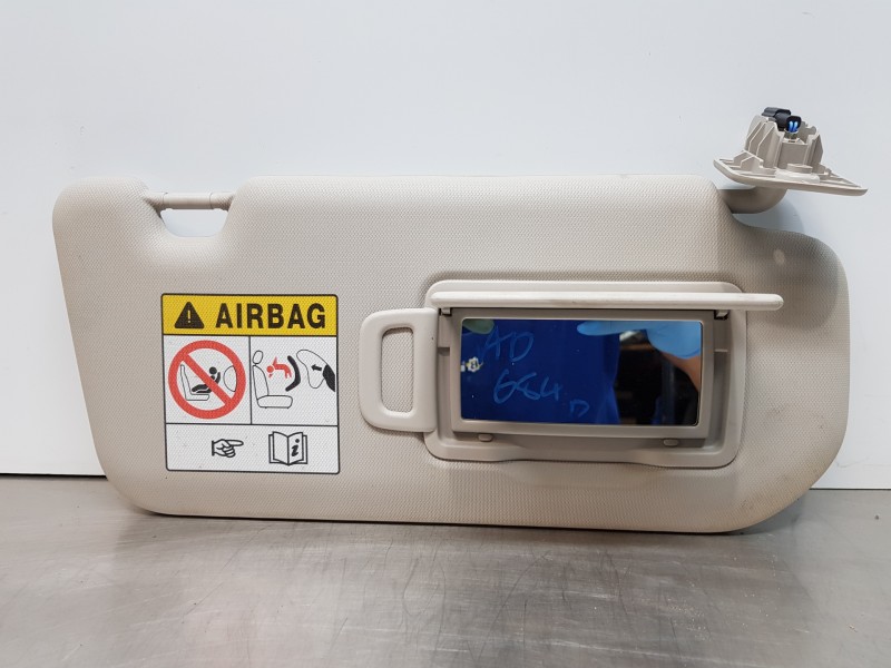 Recambio de parasol derecho para nissan qashqai (j12) acenta referencia OEM IAM 964006UN2A   Recambio de parasol derecho para nissan qashqai (j12) acenta referencia OEM IAM 964006UN2A