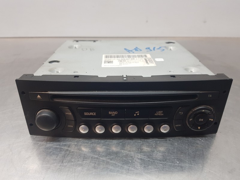 Recambio de sistema audio / radio cd para peugeot partner kasten active referencia OEM IAM 98053736XT   Recambio de sistema audio / radio cd para peugeot partner kasten active referencia OEM IAM 98053736XT