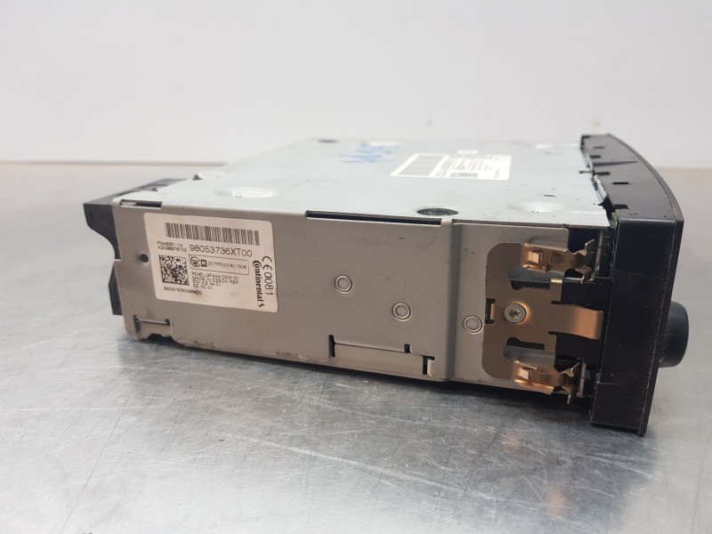 Recambio de sistema audio / radio cd para peugeot partner kasten active referencia OEM IAM 98053736XT   Recambio de sistema audio / radio cd para peugeot partner kasten active referencia OEM IAM 98053736XT