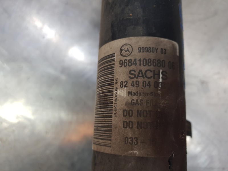 Recambio de amortiguador delantero izquierdo para peugeot partner kasten active referencia OEM IAM 9684108380 9684108680 99980Y Recambio de amortiguador delantero izquierdo para peugeot partner kasten active referencia OEM IAM 9684108380 9684108680 99980Y