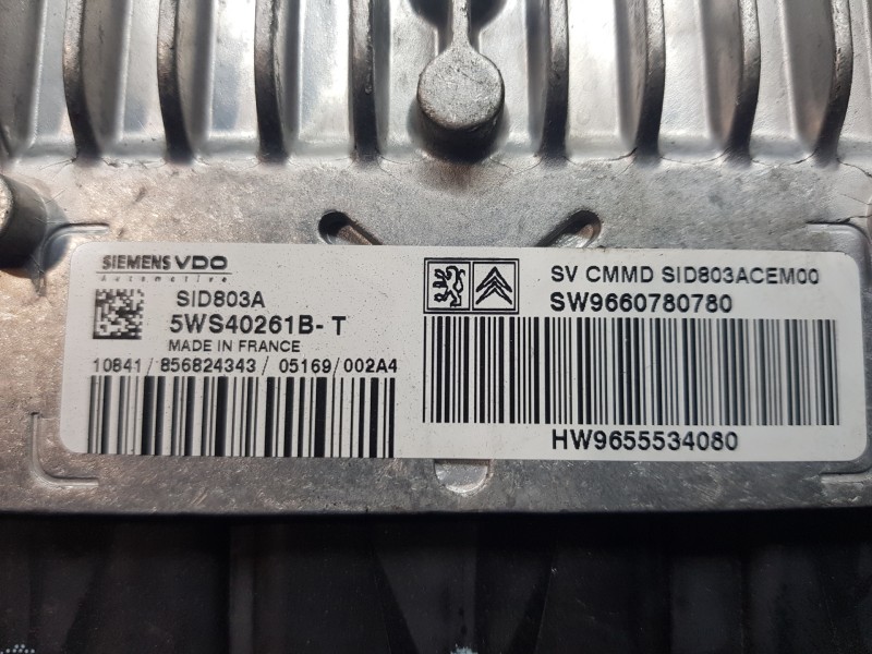 Recambio de centralita motor uce para peugeot 407 sw sport referencia OEM IAM 9660780780 9655534080 5WS40261BT Recambio de centralita motor uce para peugeot 407 sw sport referencia OEM IAM 9660780780 9655534080 5WS40261BT