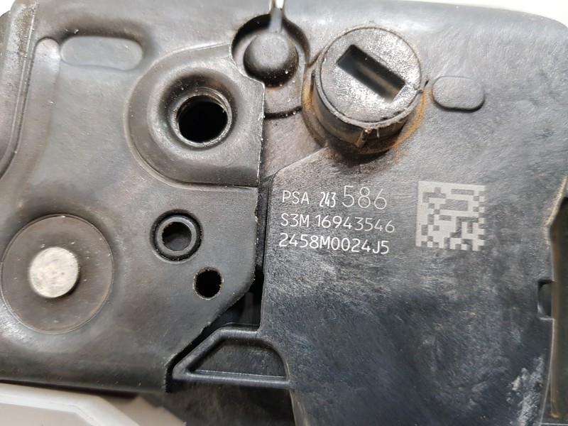 Recambio de cerradura puerta lateral izquierda para peugeot rifter acces referencia OEM IAM 9824358680 16943546 