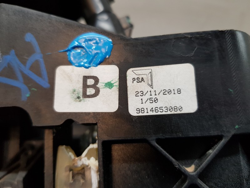 Recambio de palanca cambio para peugeot rifter acces referencia OEM IAM 9814653080  