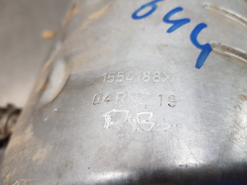 Recambio de filtro de particulas para peugeot rifter acces referencia OEM IAM 9822860580 K745 SF001