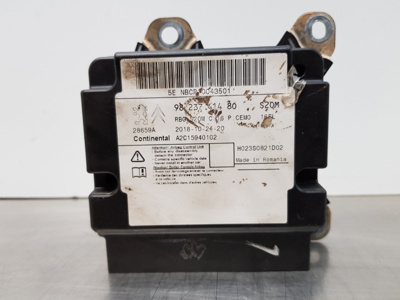 Recambio de kit airbag para peugeot rifter acces referencia OEM IAM 98185172ZD 9818750980 9823741480