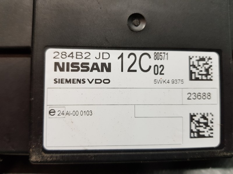 Recambio de modulo confort para nissan qashqai (j10) acenta referencia OEM IAM 284B2JD12C   Recambio de modulo confort para nissan qashqai (j10) acenta referencia OEM IAM 284B2JD12C