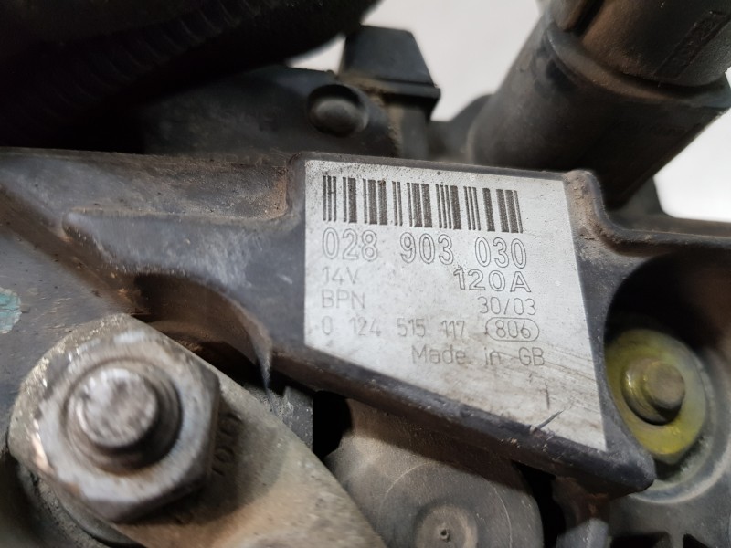 Recambio de alternador para ford galaxy (vy) ghia referencia OEM IAM 1253624 028903030 0124515117 Recambio de alternador para ford galaxy (vy) ghia referencia OEM IAM 1253624 028903030 0124515117