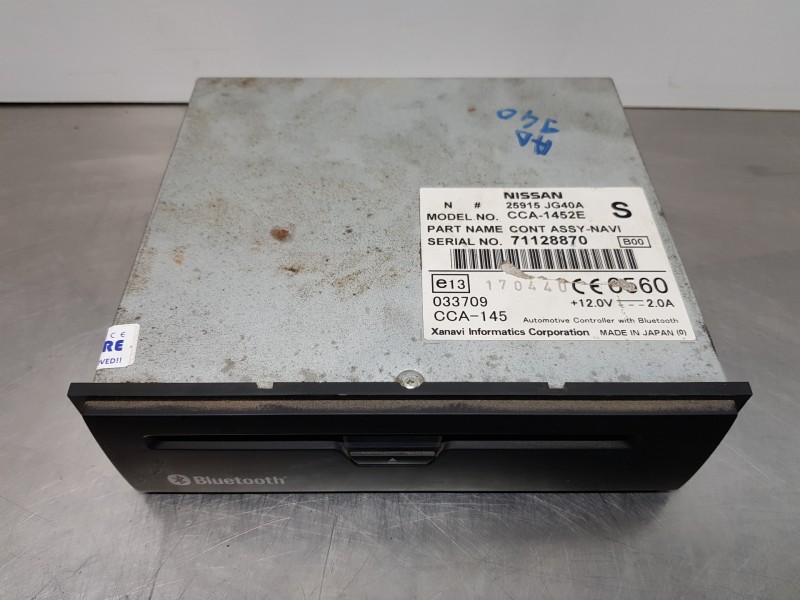 Recambio de sistema navegacion gps para nissan qashqai (j10) acenta referencia OEM IAM 25915JG40A   Recambio de sistema navegacion gps para nissan qashqai (j10) acenta referencia OEM IAM 25915JG40A