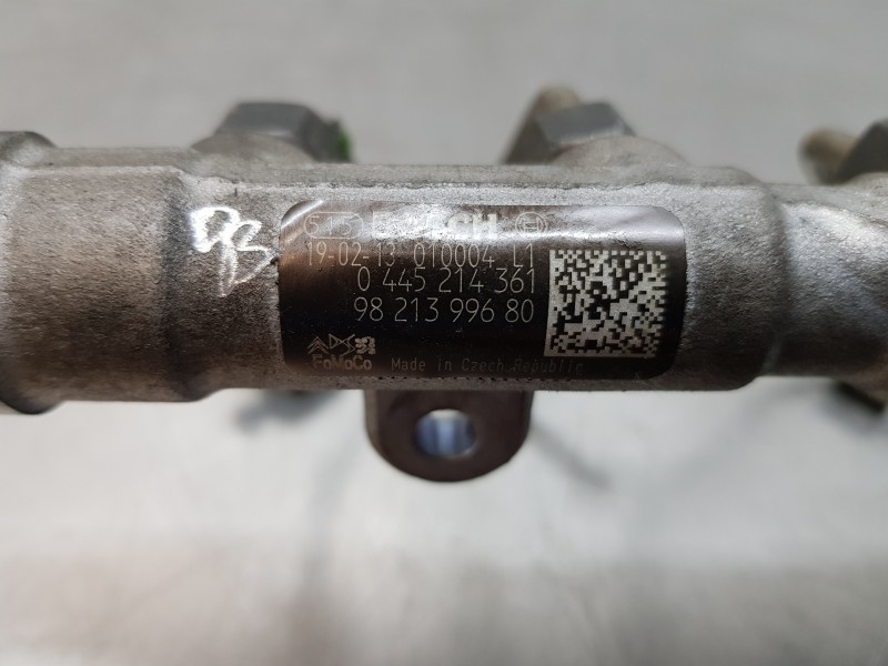 Recambio de rampa inyectora para citroen ds 7 crossback bluehdi referencia OEM IAM 9821399680 0445214361 