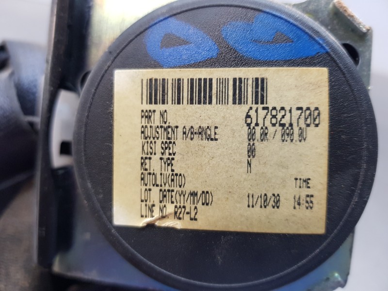 Recambio de cinturon seguridad trasero izquierdo para mitsubishi asx (ga0w) challenge referencia OEM IAM 7000B446XA   Recambio de cinturon seguridad trasero izquierdo para mitsubishi asx (ga0w) challenge referencia OEM IAM 7000B446XA
