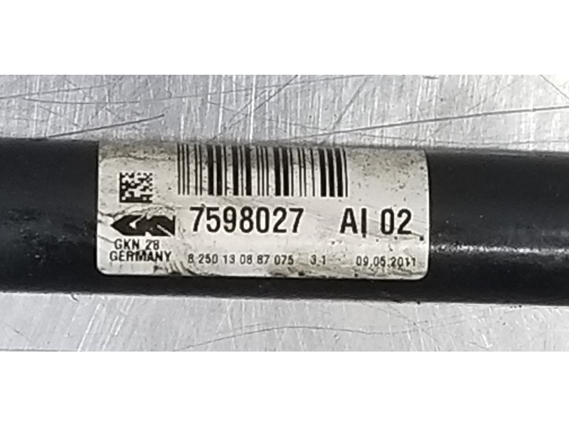 Recambio de transmision delantera izquierda para bmw x3 (f25) xdrive 20d referencia OEM IAM 31608675013 7598027 