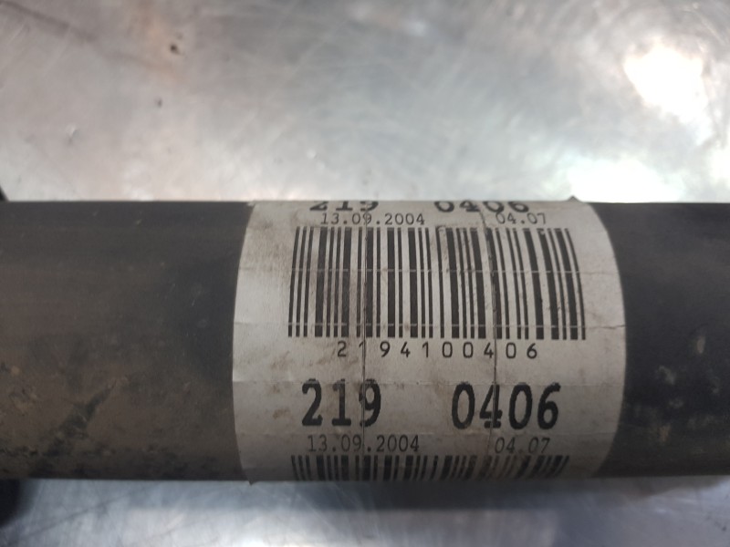 Recambio de transmision central para mercedes clase cls (w219) 500 referencia OEM IAM 2194100406 A2194100406 