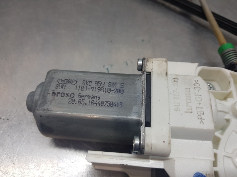 Recambio de elevalunas delantero izquierdo para audi q5 (8r) quattro referencia OEM IAM 8R0837461G 8K0959801B 