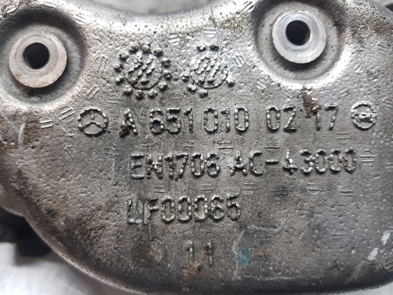 Recambio de enfriador egr para mercedes vito mixto (447) select referencia OEM IAM A6510100217  