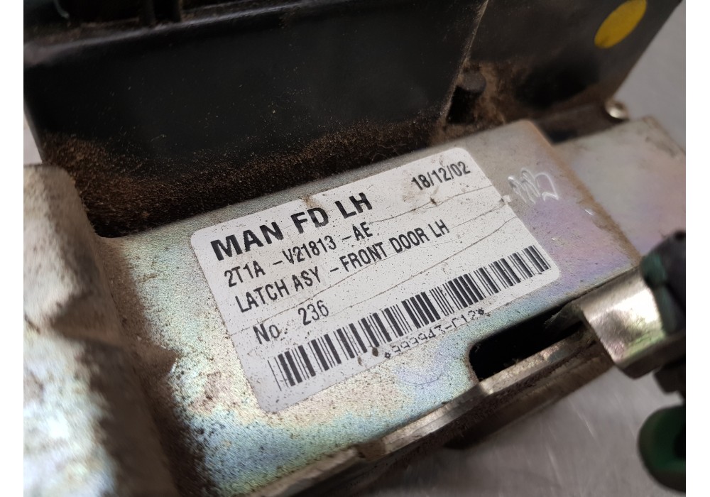 Recambio de cerradura puerta delantera izquierda para ford transit connect (tc7) tourneo referencia OEM IAM 1419493 2T1AV21813AE