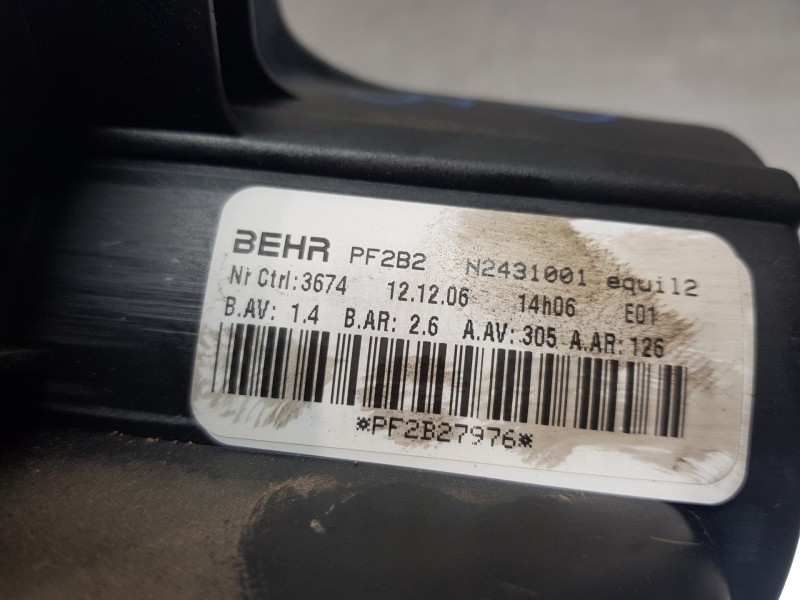 Recambio de motor calefaccion para peugeot 307 berlina (s2) design referencia OEM IAM 6441Y7 N2431001 