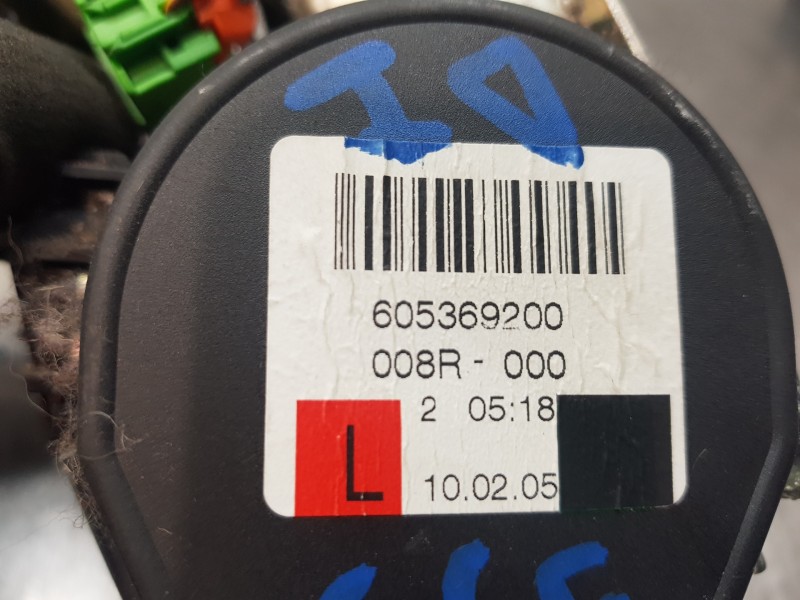 Recambio de cinturon seguridad delantero izquierdo para mercedes clase cls (w219) 500 referencia OEM IAM A21186079858K64 6053692