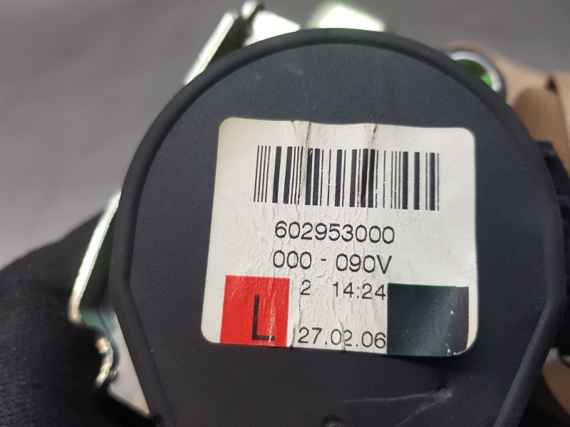 Recambio de cinturon seguridad trasero izquierdo para mercedes clase cls (w219) 500 referencia OEM IAM A21986001858K64 602953000