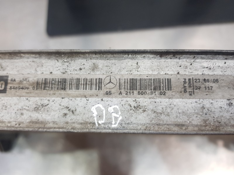 Recambio de radiador agua para mercedes clase cls (w219) 500 referencia OEM IAM A2115003102  