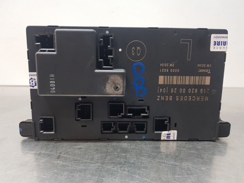 Recambio de modulo electronico para mercedes clase cls (w219) 500 referencia OEM IAM 2198200026  
